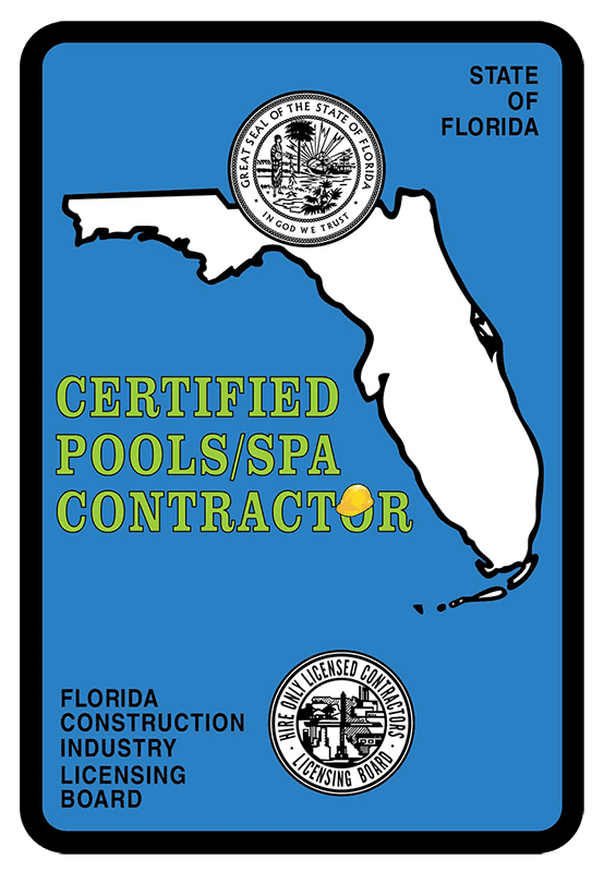 Certified Pools/Spa Contractor